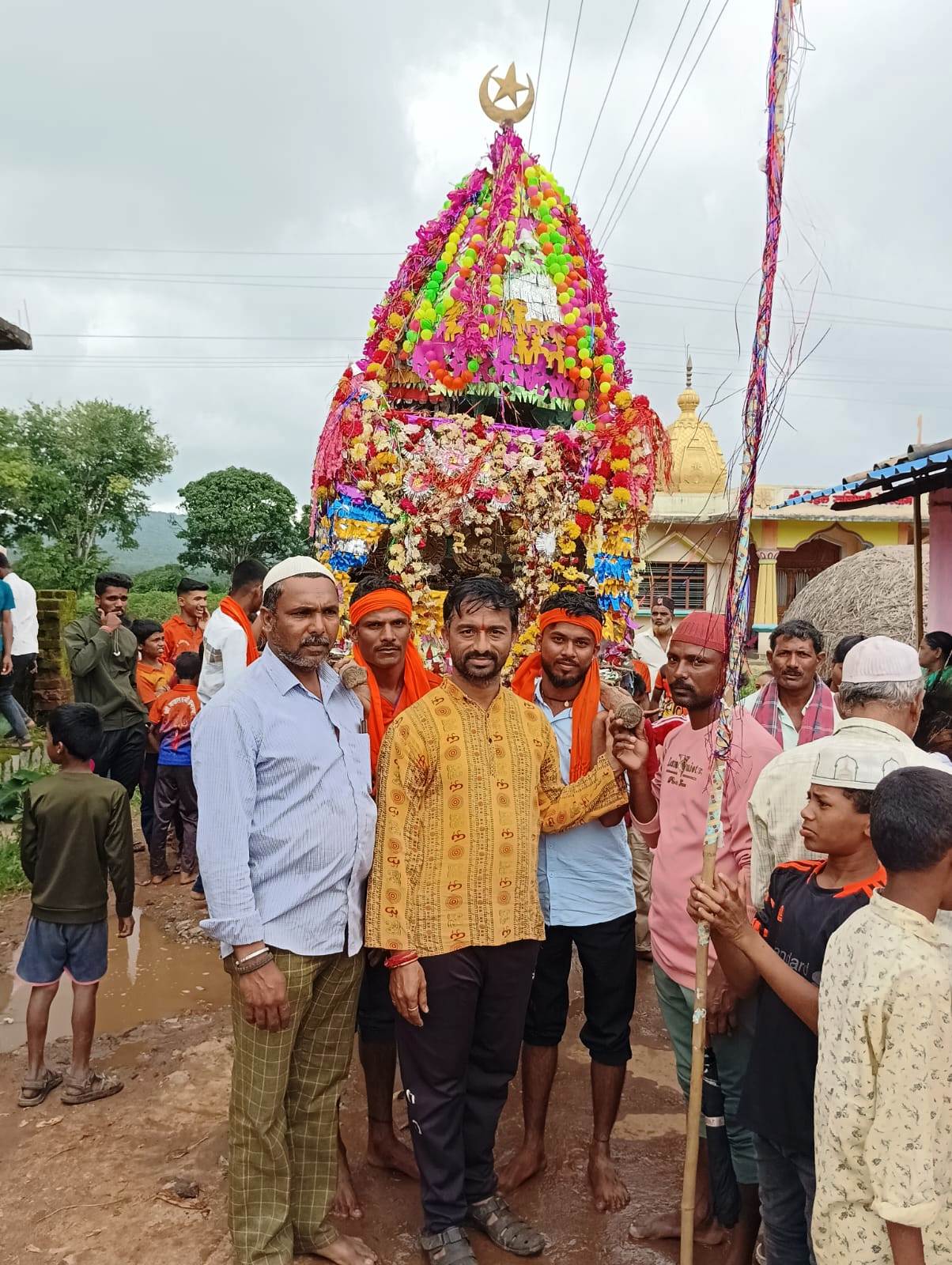 खानापूर तालुक्यात ‘या’ गावी पाटलांच्या ओसरीत बसतो मोहरमचा ताबूत