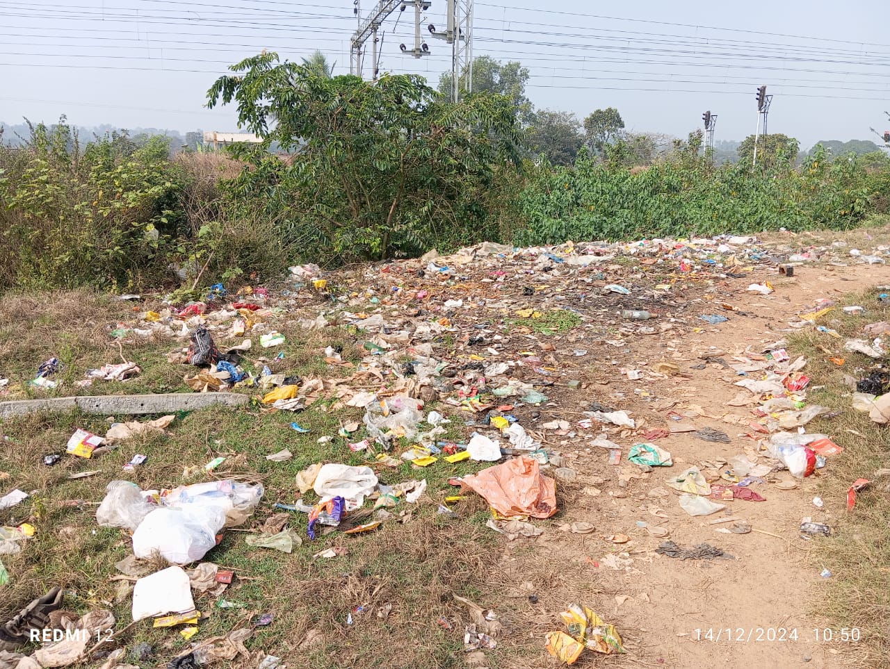 कचऱ्यांचे ढिगारे, दुर्गंधी आणि डासांचा प्रादूर्भाव..